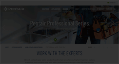 Desktop Screenshot of pentairindustrial.com