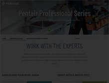 Tablet Screenshot of pentairindustrial.com